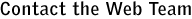 Contact the Web Team